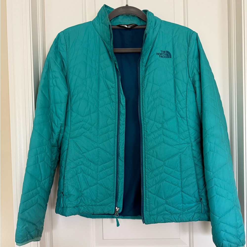 The North Face Teal Lightweight Quilted Puffer